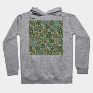 Scattered Clover 7 (MD23Pat004b) Hoodie